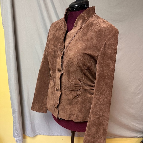 Jones New York leather coat - Picture 2 of 7